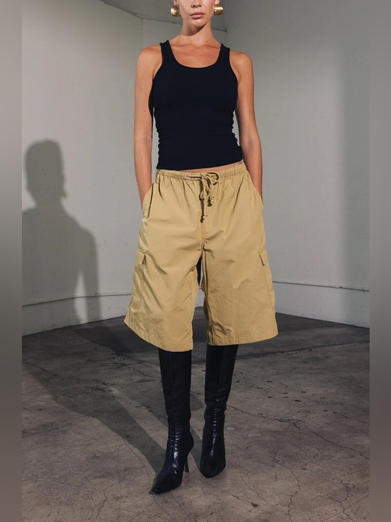 Local European Pants - Local European BERMUDA PARACHUTE Shorts M/L